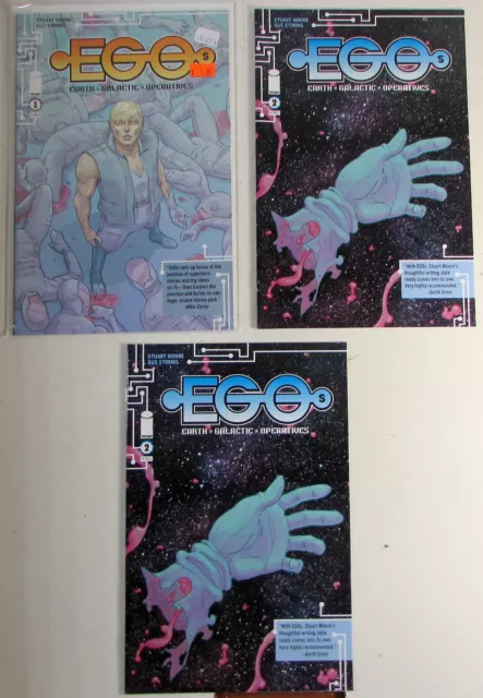 2014 Egos Lot of 3 #1,2 x2 Image Comics NM 1st Print Comic Books