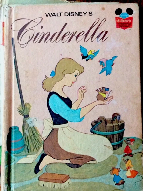 Disney's Cinderella 1974 Book Club Random House Book