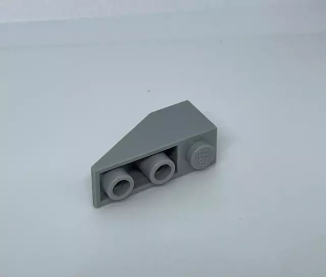 1 LEGO PARTE 4287b pendiente invertida 34° 3x1 con tope interno luz gris azulado