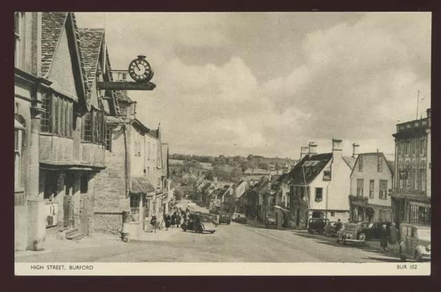Oxon BURFORD High St unposted PPC 1950s?