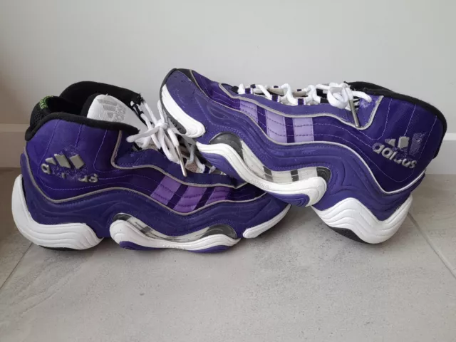 Adidas Kb8 Ii Crazy 2 Kobe Bryant Men Sz 12 La Lakers Away D73911 Kb2 1998  Retro £234.39 - Picclick Uk