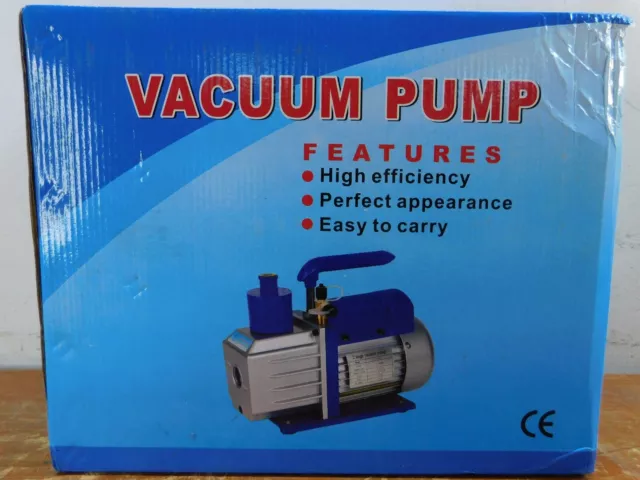 BestAuto 6CFM 2 Stage Refrigerant Vacuum Pump Refrigeration Air Condition 1/2 HP