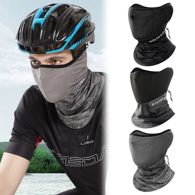 Capuche Chaud Cagoule Moto Masque Visage Casquette d'écharpe Cou Brace