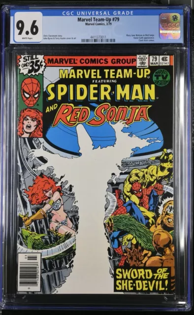 Marvel Team-Up #79 Cgc 9.6 - Spider-Man Red Sonja - 1978 Marvel