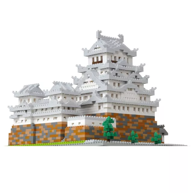 Kawada Nanoblock Himeji Castle Deluxe Edition NB-051 2751Pcs Nouveau Japon...