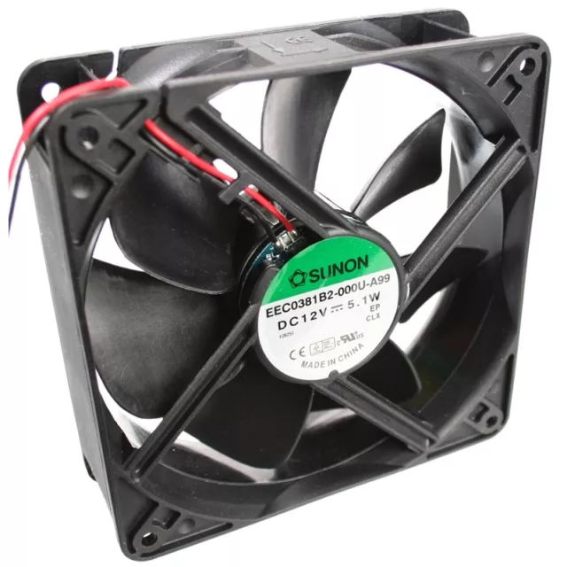 EEC0381B1-000U-A99 Axial-Lüfter 120x120x38mm 12V= 234m³/h 3100U/min Fan Sunon