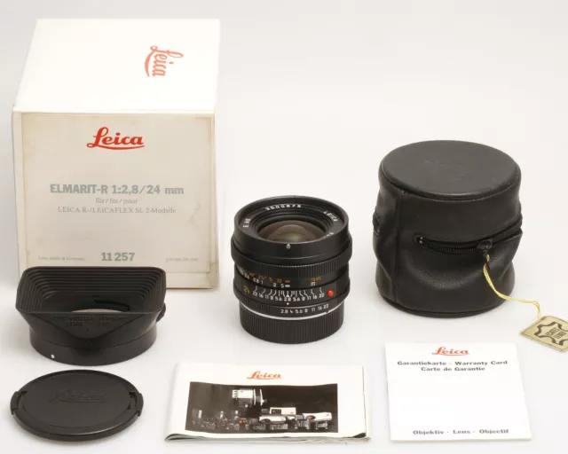 Leica Elmarit-R 1:2,8/24 mm #3500875 Baujahr 1989