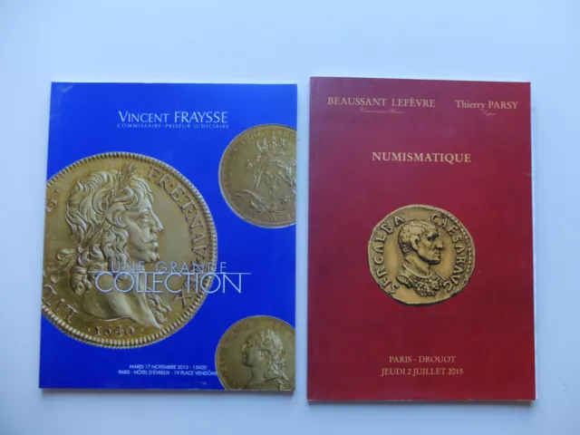 2 2015 Numismatic Sales Catalogues