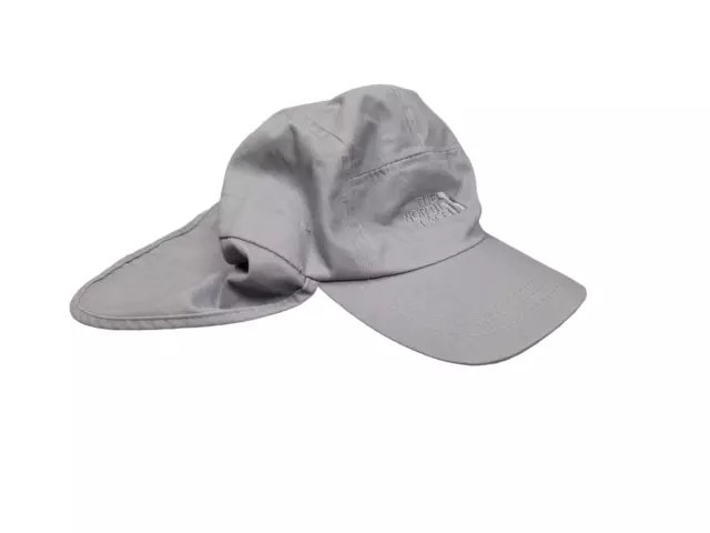 The North Face Sun Cap With Neck Flap One Size In Grey