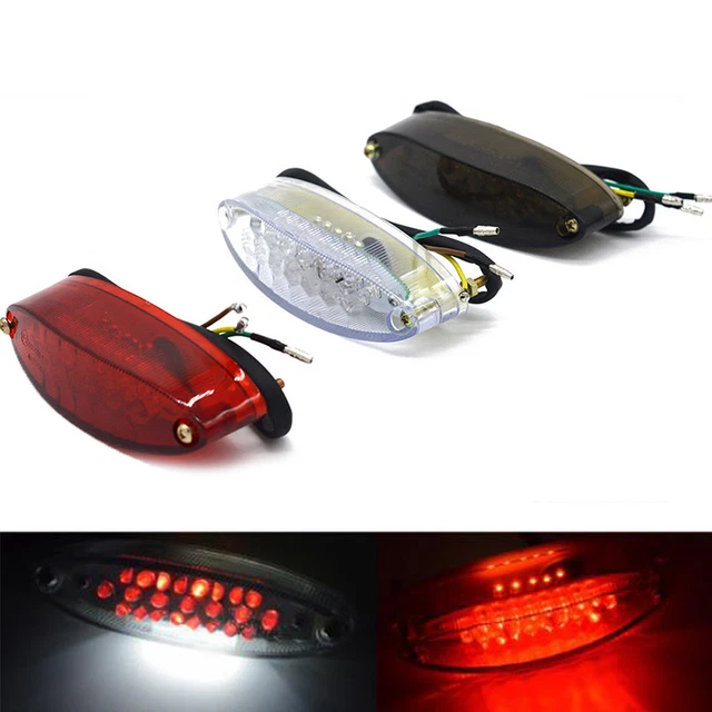 28 LED 3W 12V moto luce posteriore led bici arresto posteriore freno luce rossa HH7