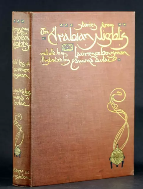 Edmund Dulac First Edition 1907 Stories From The Arabian Nights 50 Color Plates