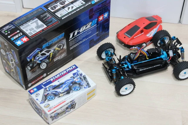 Money Multiple TAMIYA TT-02B CUSTOM RC Buggy Chassis with Multiple Option Parts £265. ...