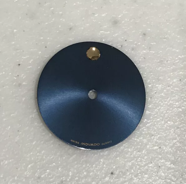 Movado Museum Dial Blue 21mm Authentic Original 87A1832