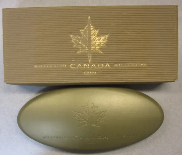 1999 Canada Millennium Commemorative Silver Proof Quarter Set in OGP and COA