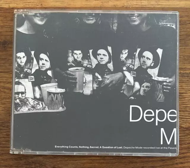 Depeche Mode – Everything Counts (1989, CD Maxi 4 titres) Recorded Live