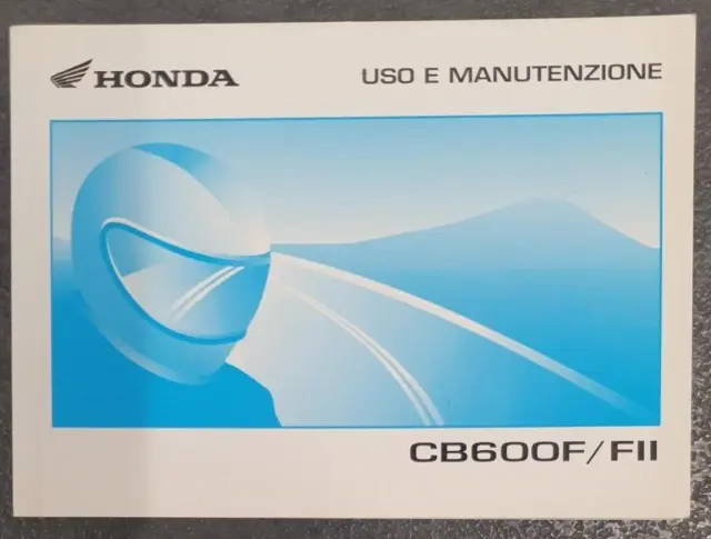 Honda Cb 600F Cb 600F Ii Libretto Uso&Manutenzione 39Mbza10