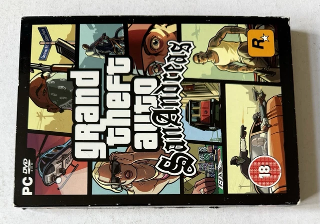 GRAND THEFT AUTO: San Andreas Limited Edition PC DVD-ROM PAL GTA £9.99 ...