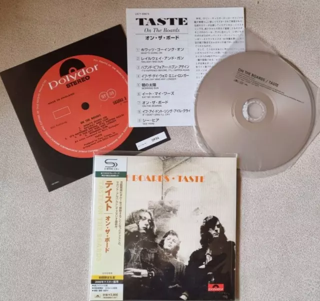 Taste - On the Boards Japan Mini LP SHM-CD