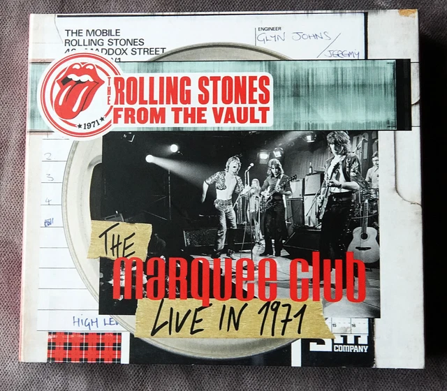 CD +DVD The Rolling Stones – The Marquee Club (Live In 1971) 13 et 12 Titres CD +DVD The Rolling Stones – The Marquee Club (Live In 1971) 13 et 12 Titres