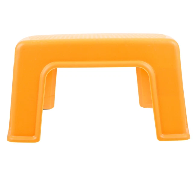Tabouret Enfant Antidérapant En Plastique - Design Oreilles De Lapin, Hauteur 41 Cm, Léger, Pour Maison/maternelle