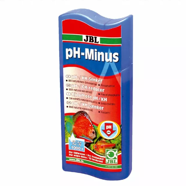 JBL Ph-Minus - 250 ML - Réduction De Valeur Du Ph - Kh-Senker Extrait Chêne