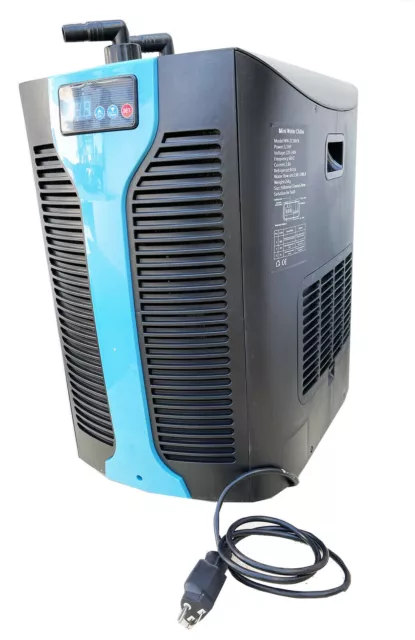 1/4  HP  220V Water Chiller Refrigeration Unit for Hydroponic Fish Tank 165G