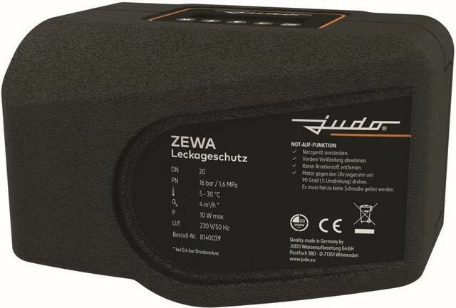Judo Zewa Waterstop, Sistema Centrale Protezione Perdite 1" (DN25), 8140030