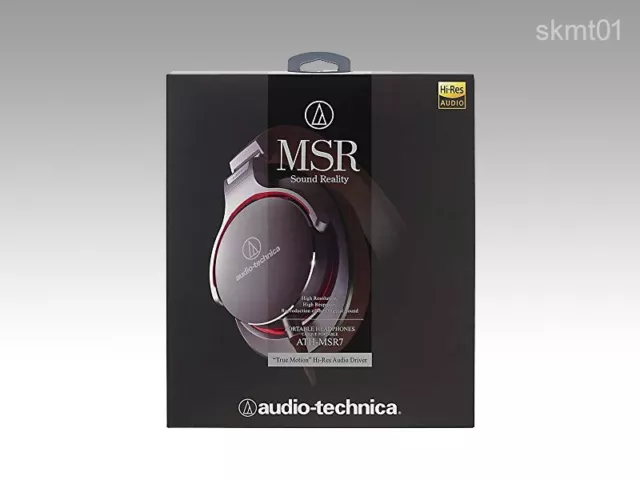 Audio-Technica ATH-MSR7 Haut.-resist. Couvrant Dynamique Casque Marron De Japon