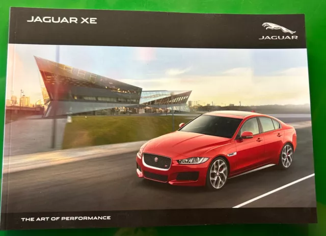 Jaguar XE Genuine Original Car Sales Brochure Collectable 2017 - 100 Pages