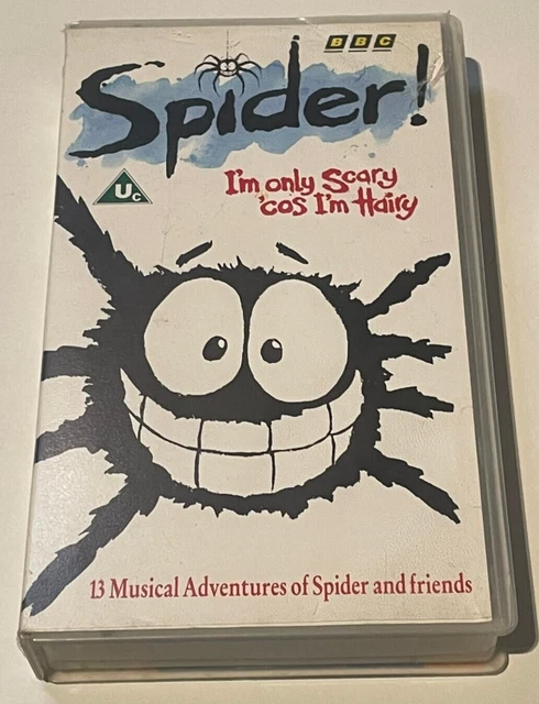 TESTED SPIDER BBC VHS Video Tape 1991 13 Musical Adventures 0 10 tested-spider-bbc-vhs-video-tape-1991-13-musical-adventures-0-10