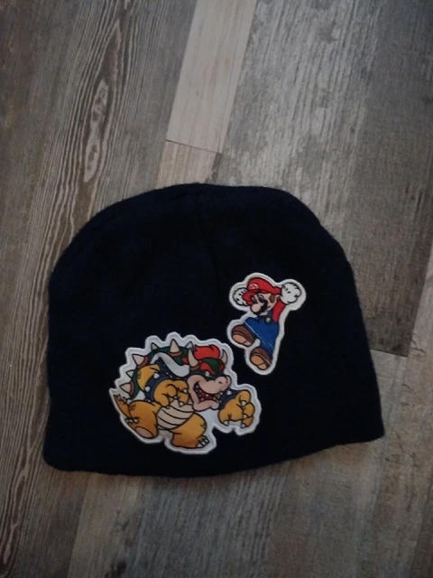 Super Mario Bros.Navy Blue Beanie Knit Cap Nintendo Winter Hat Ski Hat H-17