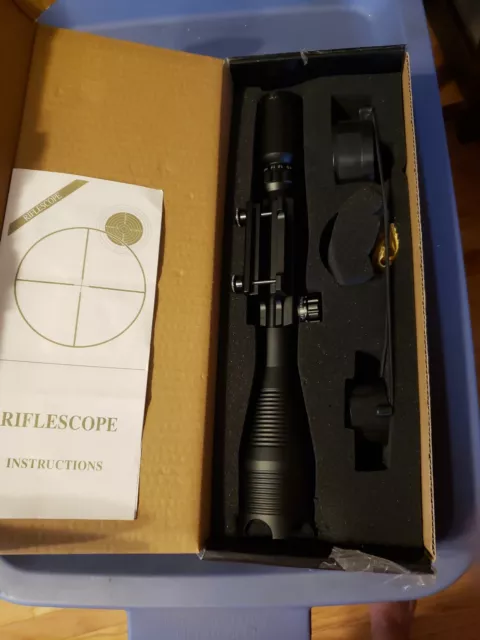 Pinty 4-16x50 EG Rifle scope Illuminated Red Laser 4 Reticle Green/Red Dot sight