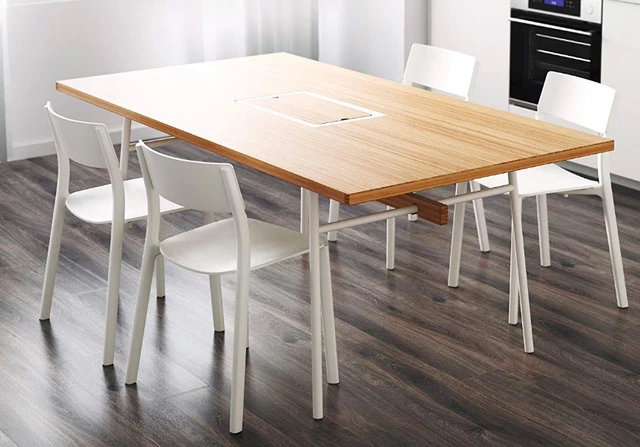NEU IKEA ANVNDBAR Bambus Tisch Esstisch 180 x 98 x 74 Esszimmer Bro  Computer EUR 199,00 - PicClick DE