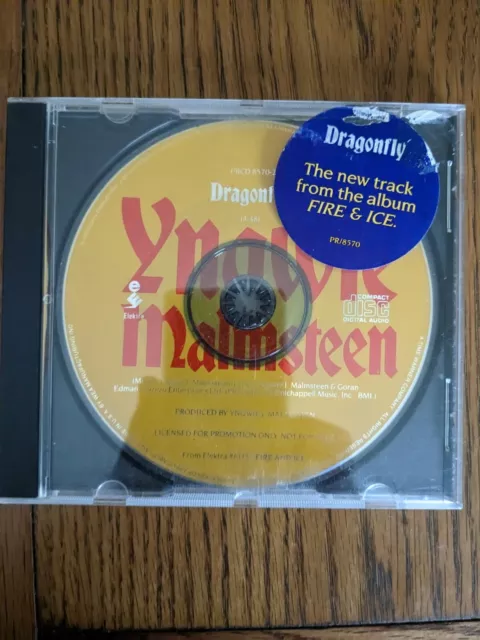 Yngwie Malmsteen - Dragonfly CD Single Promotion Only Track off "Fire & Ice"