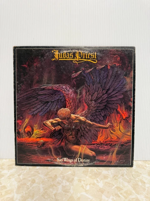 JUDAS PRIEST SAD Wings Of Destiny LP Janus Records 1976 JXS