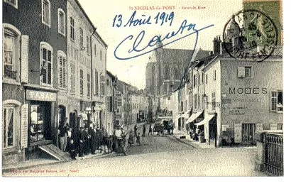 (S-92943) France - 54 - St Nicolas De Port Cpa Tobacco Left Of The Clique