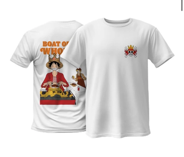 ONE PIECE X Burger King Luffy Tshirt edition limitée Taille M / Medium EUR 30,00 PicClick FR