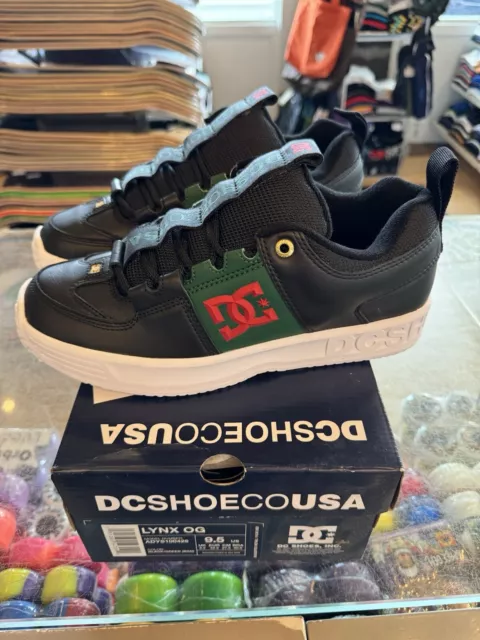 DC SHOES LYNX OG Gucci Black Green Red Men s Size US 9.5 100.00 PicClick