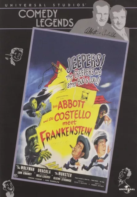 Abbott and Costello Meet Frankenstein (DVD, 2000, English/French)