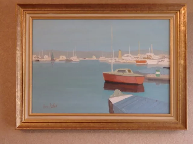 Pierre PALUÉ (1920-2005)huile sur toile signée et encadrée 66x48