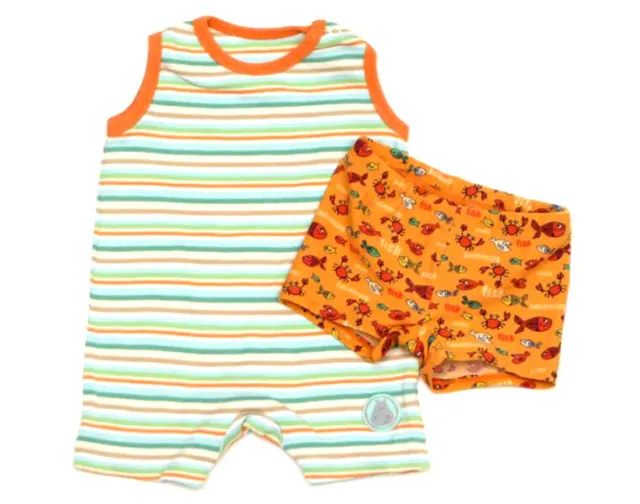 MOTHERCARE Spieler Playsuit und C&A Badehose Strand - 62