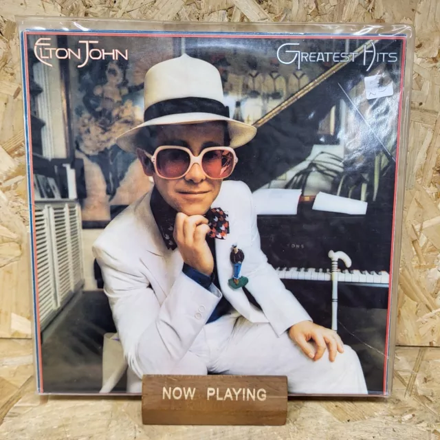 Elton John – Greatest Hits - Vinyl Record LP Album + Inner - EX/VG+