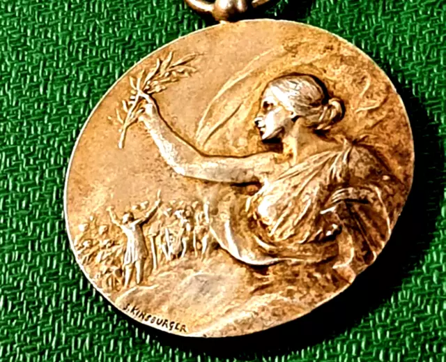 1936 German Art Olympic Contest Silver Award Medal 35mm 1936 German Art Olympic Contest Silver Award Medal 35mm