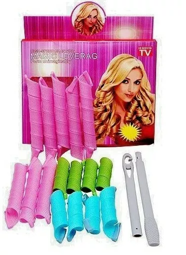 Bigodini Per Capelli Arriccia Capelli Magigi  Crea Boccoli Ricci Perfetti 18 Pz