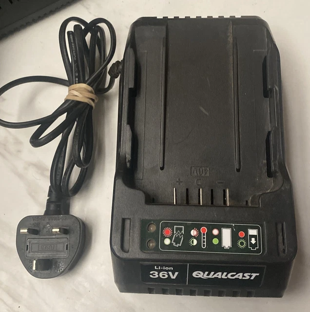 Qualcast 24v lithium battery charger best sale