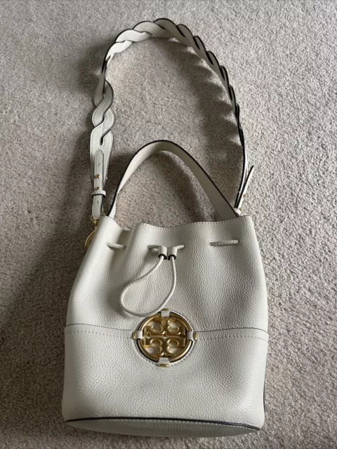 NEW Tory Burch Miller Bucket Bag: Ivory