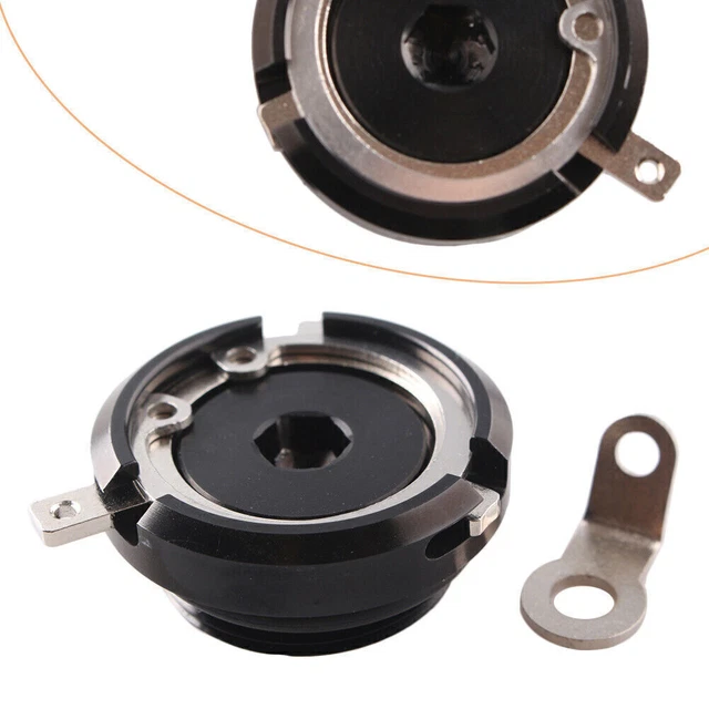 For Kawasaki ZX6R ZX7R ZZR1200 Ninja 250R Oil Filler Cap Cover Aluminum Black