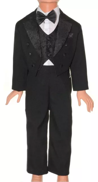 Jungen Baby Anzug Hochzeit Gentleman Taufanzug Frack festlich Hochzeit Neu FRACK