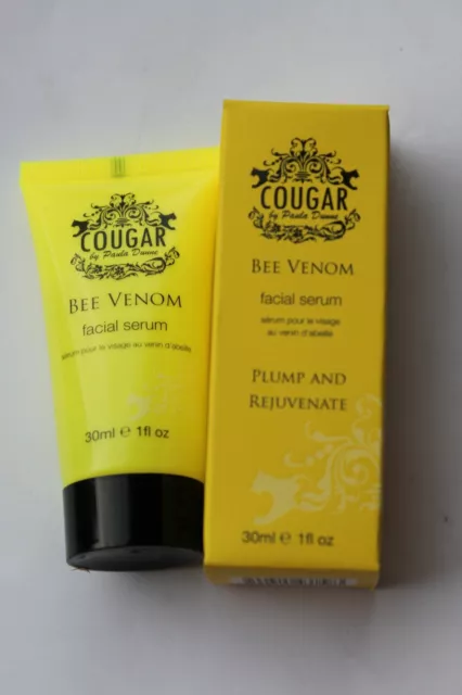 Cougar by Paula Dunne Bee Venom Facial Serum 30ml plumps & rejuventates skin