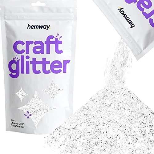 Vasos de brillo Hemway Craft 100 g/3,5 oz para artesanías res...